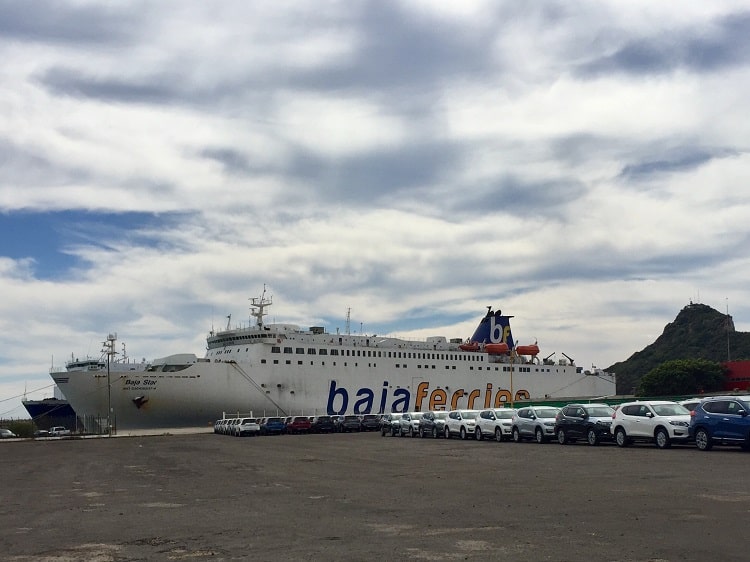 baja star ferry from mazatlan to la paz