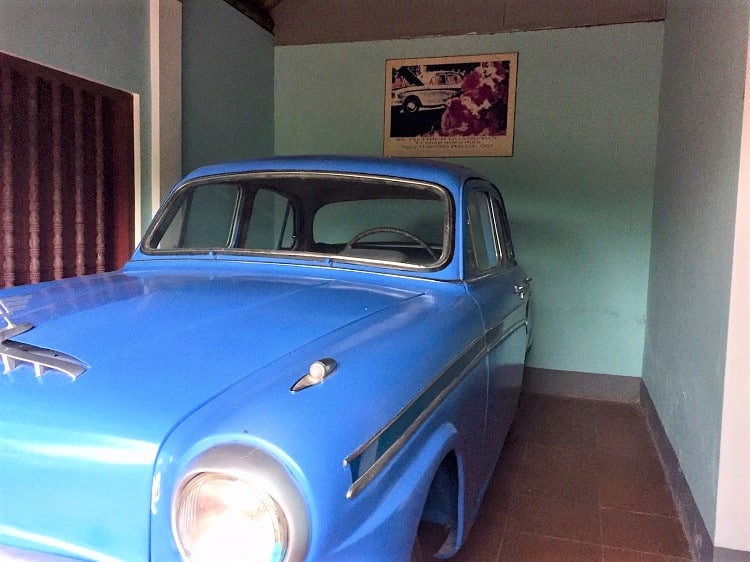 the car that the burning buddha used in the vietnam war protest