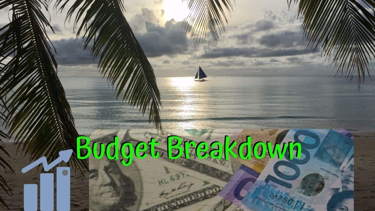 Budget breakdown: October 2020 in the Philippines