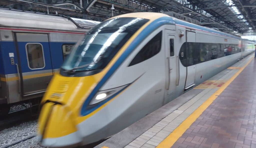train from kuala lumpur to butterworth, penang