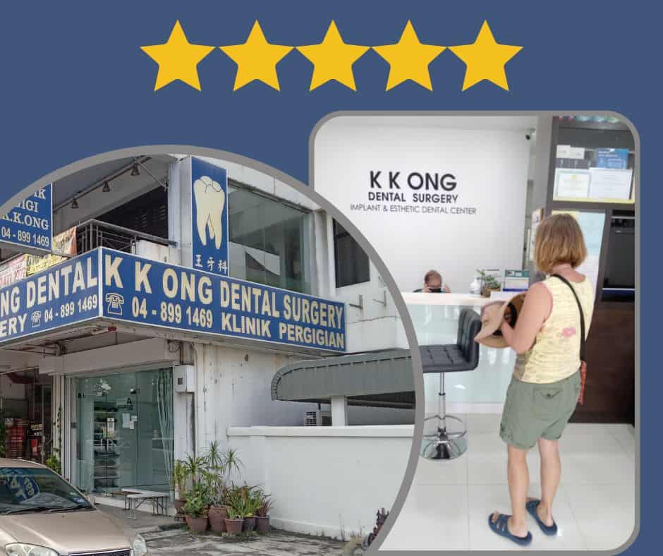 The dentist in Penang, Malaysia, where Ellen and Theo have had good experiences in three different years.