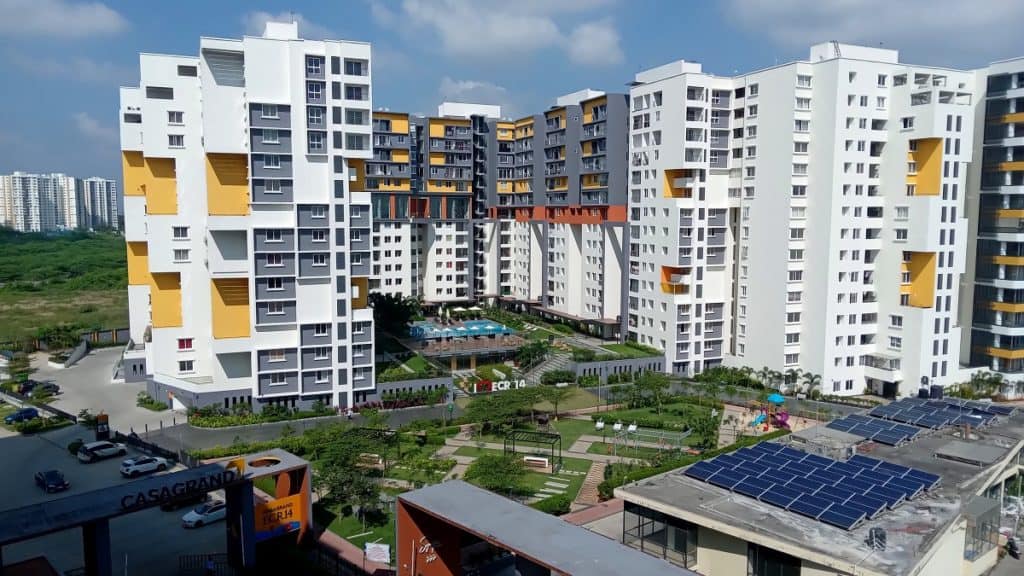 casa grand apartment complex, chennai, india