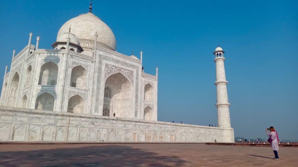 Taj Mahal trip cost for 4 days, 4 nights was $314.