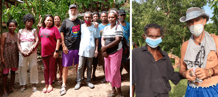 theo and ati tribe members; theo and chieftain