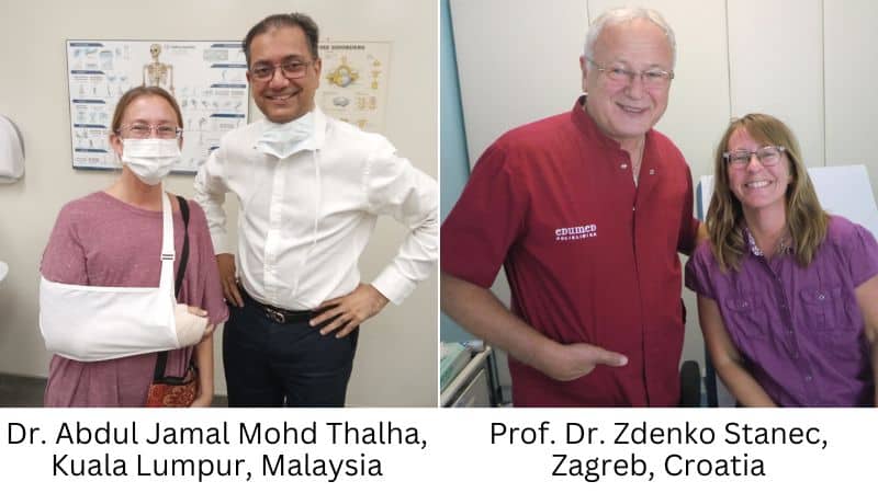 dr jAbdul Jamal Mohd Thalha and dr Zdenko Stanec are two doctors we recommend for expats who need health care without travel medical insurance